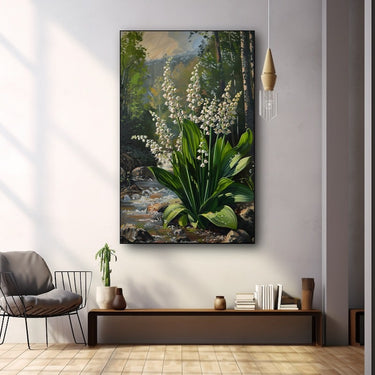 Lily of the Valley Painting